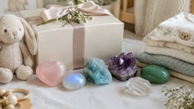 crystal gifts for a baby shower