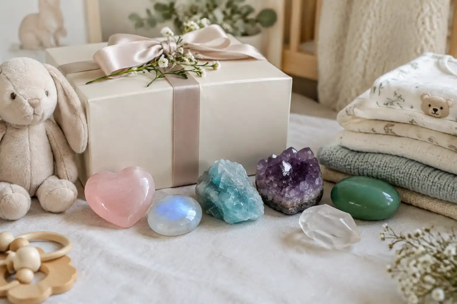 crystal gifts for a baby shower