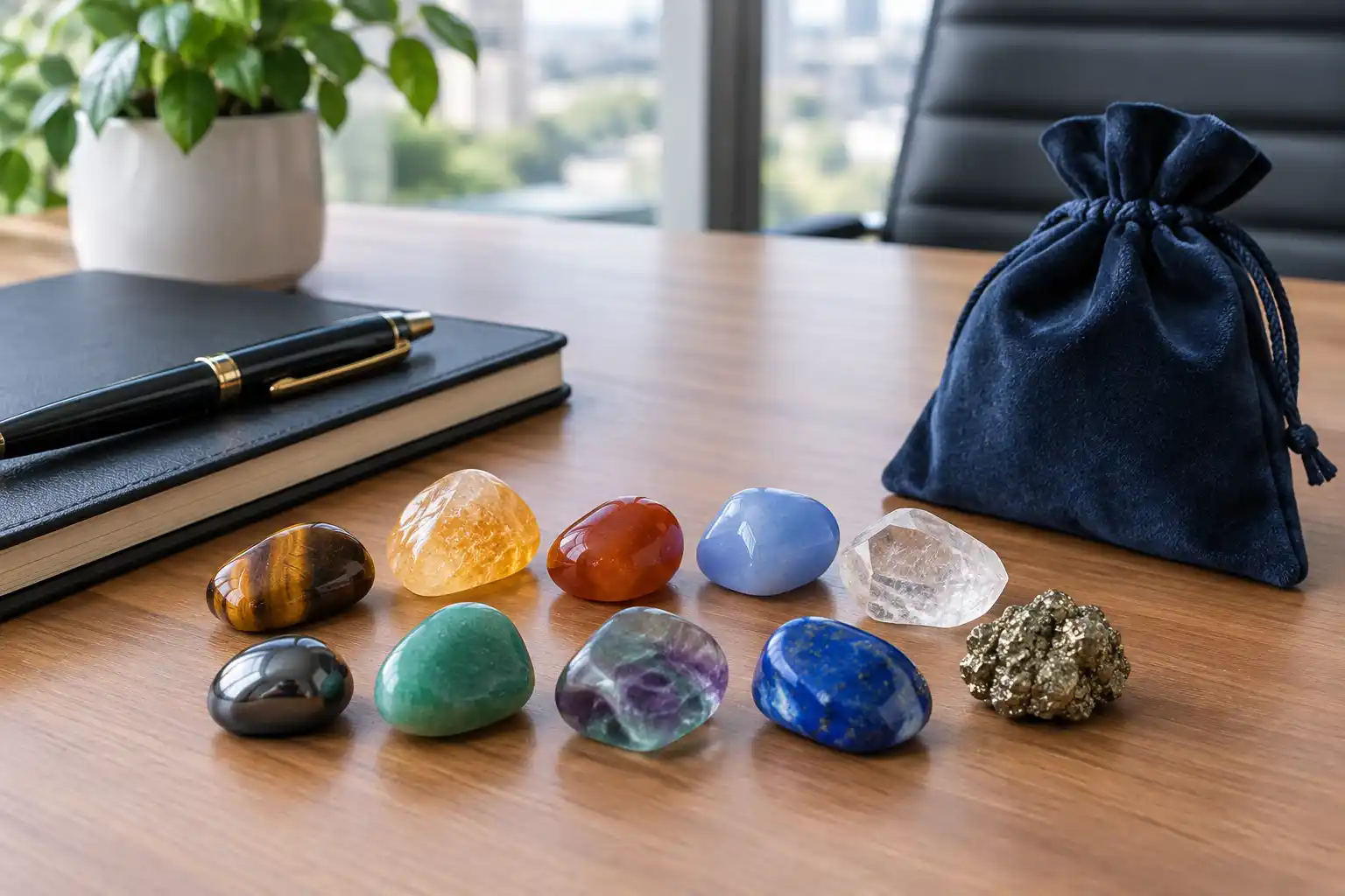 crystal gifts for a job interview
