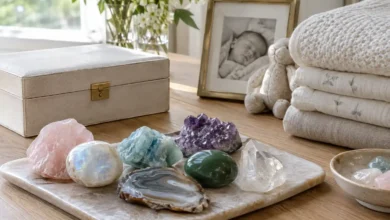 crystal gifts for a new baby