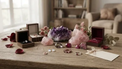 crystal gifts for valentines day