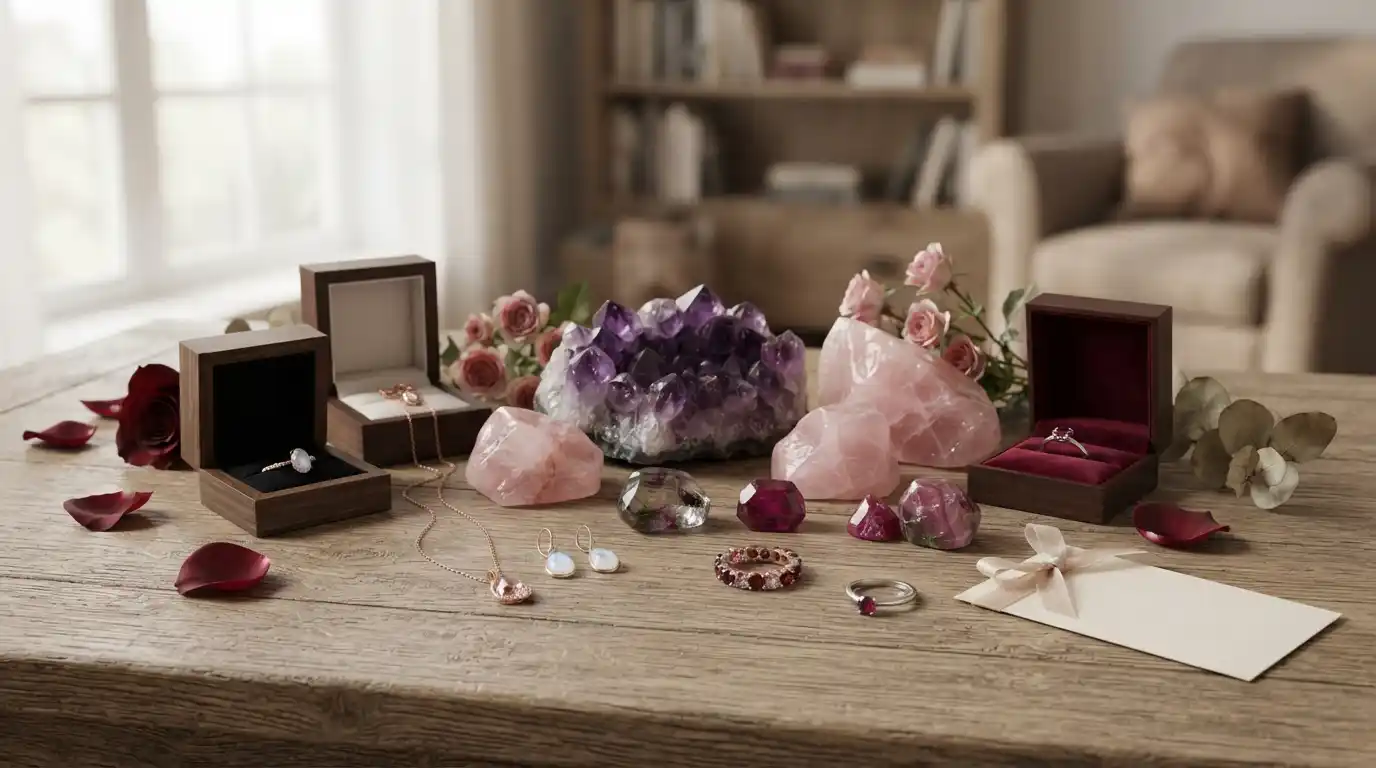 crystal gifts for valentines day