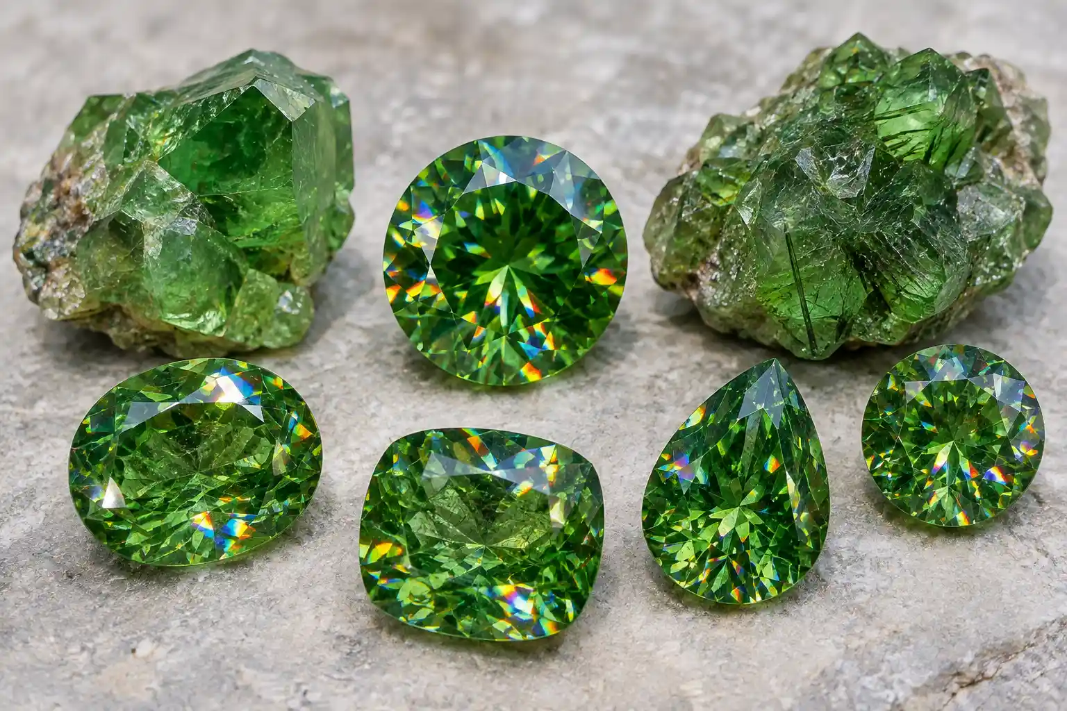demantoid garnet benefits