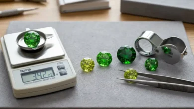 demantoid garnet price per carat