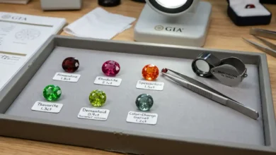 garnet quality grading