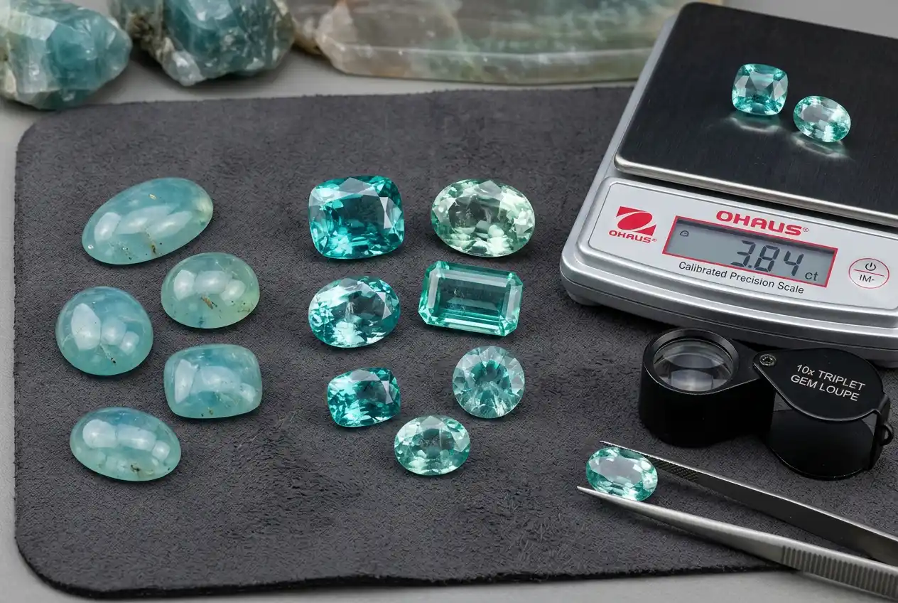 grandidierite price per carat