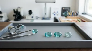 grandidierite quality grading