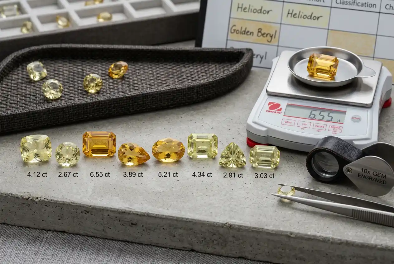 heliodor price per carat