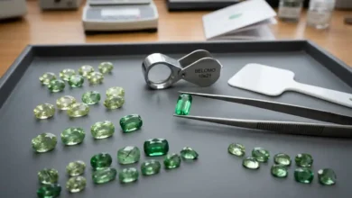 hiddenite quality grading