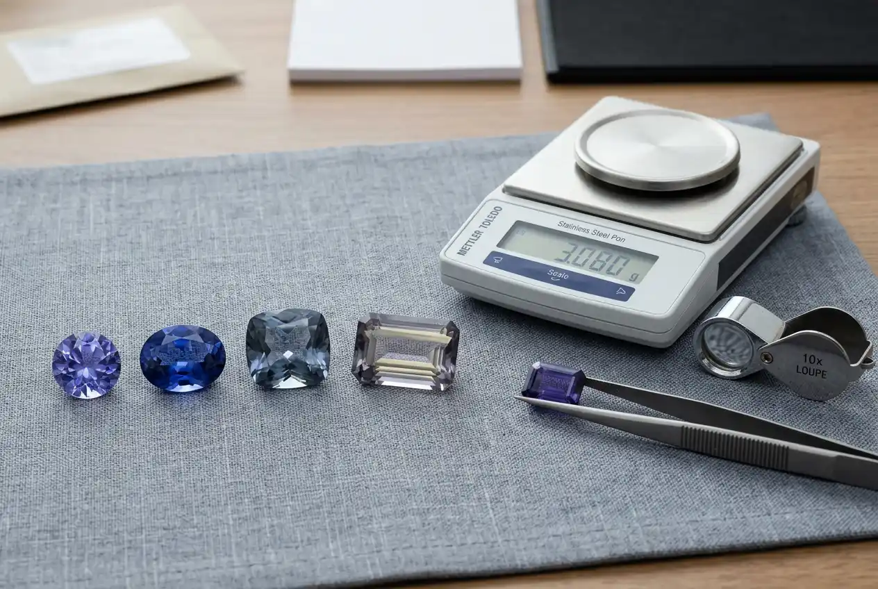 iolite price per carat