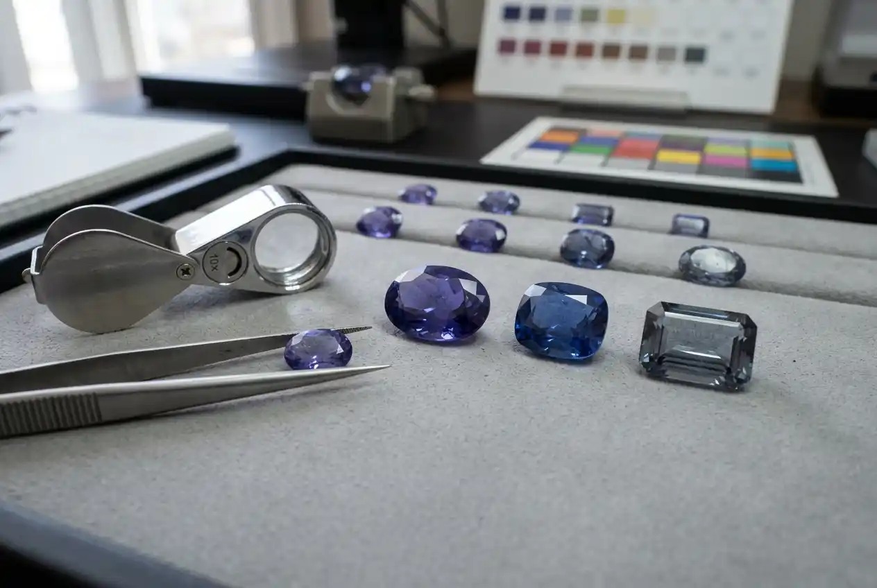 iolite quality grading