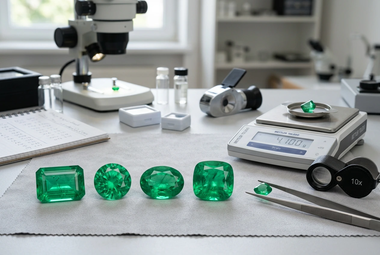 lab emerald price per carat