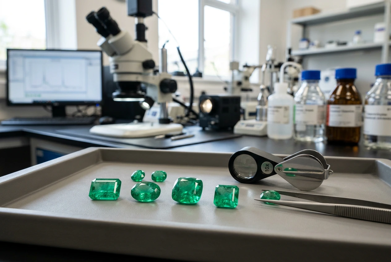 lab emerald quality grading