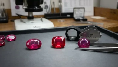 lab ruby quality grading