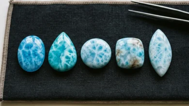 larimar quality grading