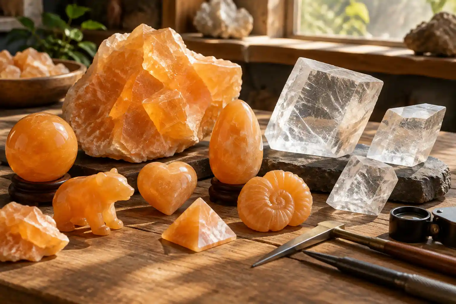 orange calcite benefits